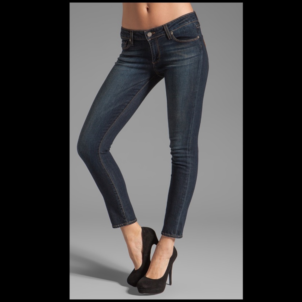 PAIGE Skyline Ankle Peg Skinny Jeans